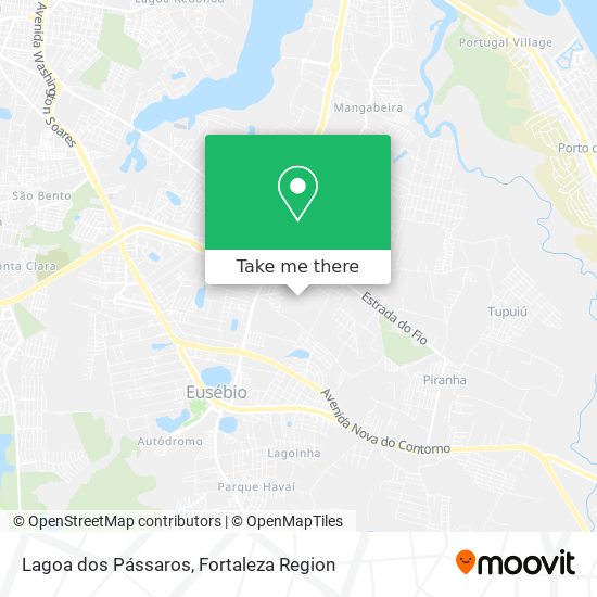 Lagoa dos Pássaros map