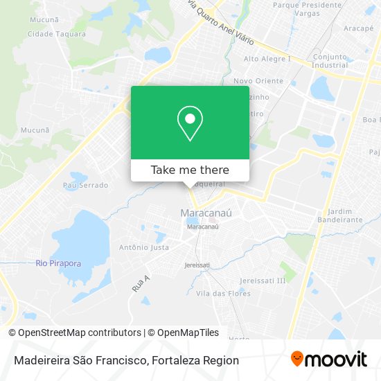 Madeireira São Francisco map