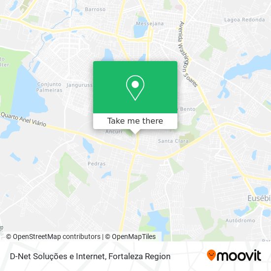 D-Net Soluções e Internet map