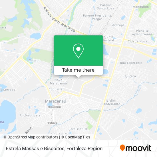 Estrela Massas e Biscoitos map