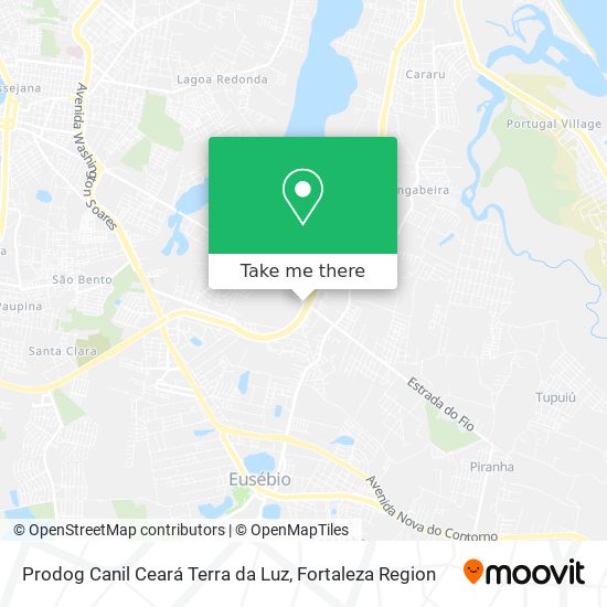 Prodog Canil Ceará Terra da Luz map