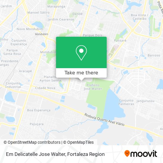 Em Delicatelle Jose Walter map