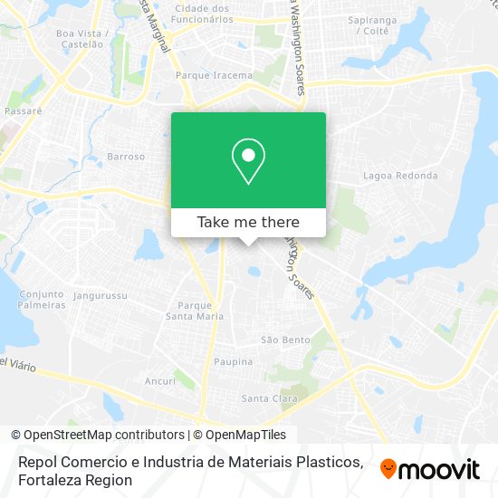 Mapa Repol Comercio e Industria de Materiais Plasticos
