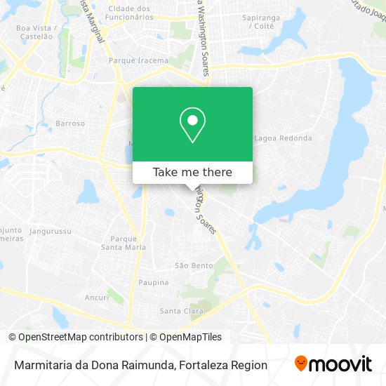 Marmitaria da Dona Raimunda map