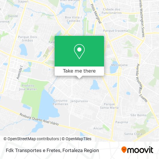 Fdk Transportes e Fretes map