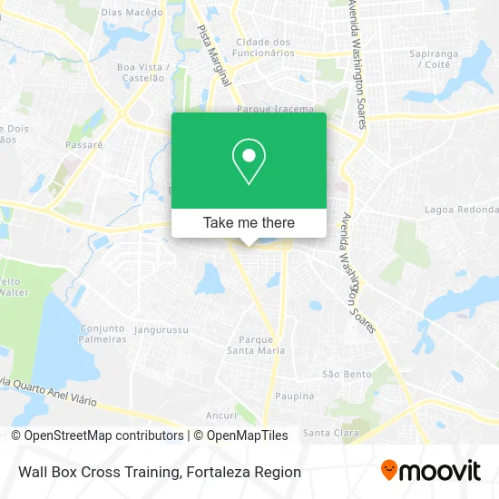 Wall Box Cross Training map