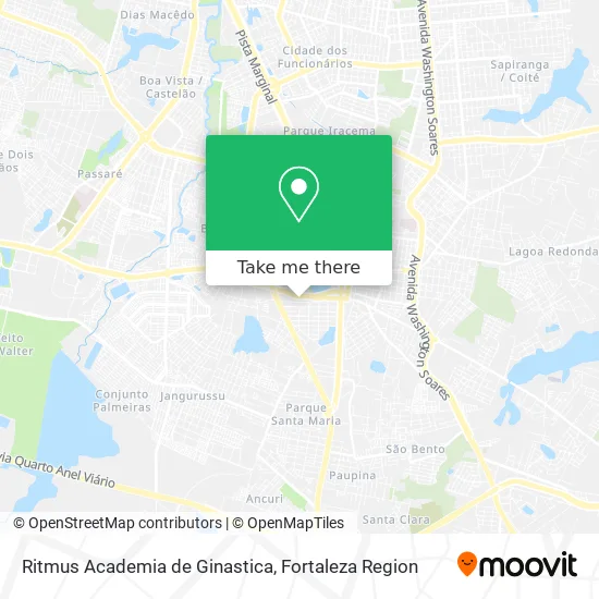 Ritmus Academia de Ginastica map