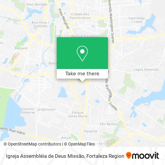 Igreja Assembléia de Deus Missão map