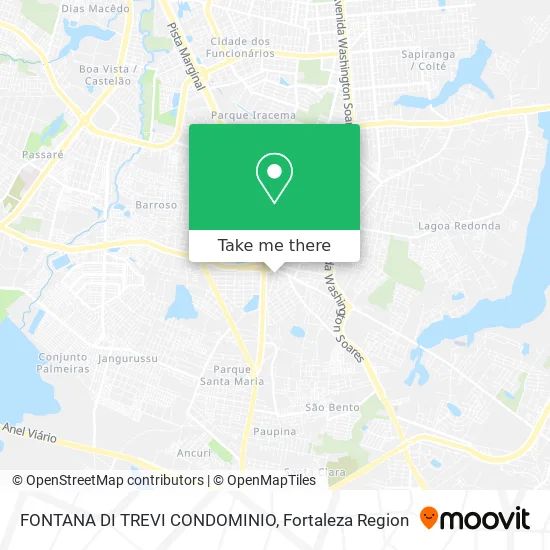 FONTANA DI TREVI CONDOMINIO map