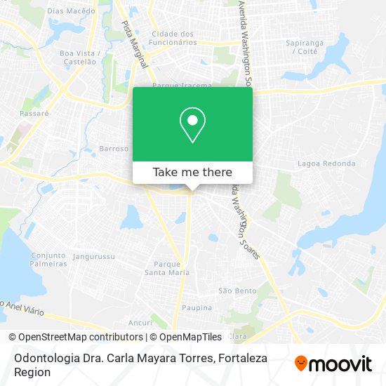 Odontologia Dra. Carla Mayara Torres map