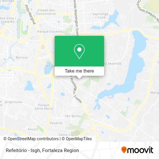 Refeitório - Isgh map