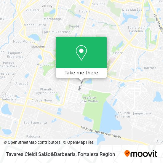 Tavares Cleidi Salão&Barbearia map