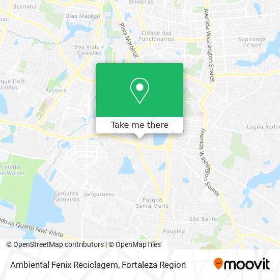 Ambiental Fenix Reciclagem map