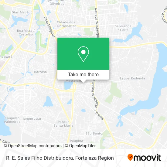 R. E. Sales Filho Distribuidora map