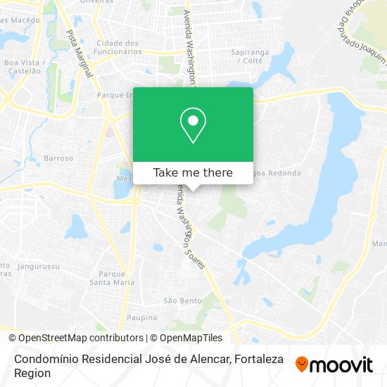 Condomínio Residencial José de Alencar map