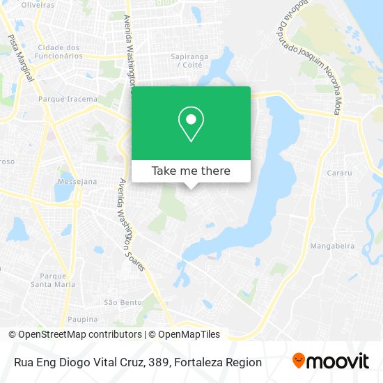Rua Eng Diogo Vital Cruz, 389 map