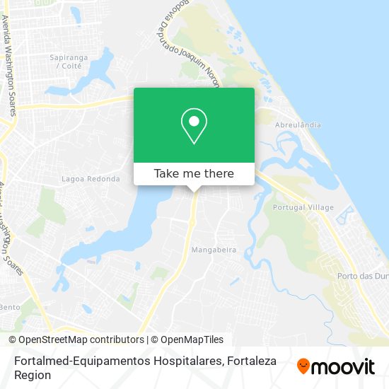 Fortalmed-Equipamentos Hospitalares map