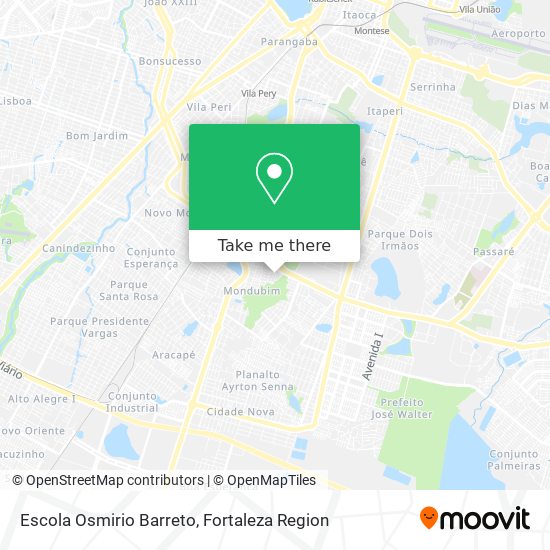 Escola Osmirio Barreto map
