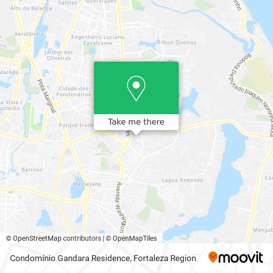 Condomínio Gandara Residence map