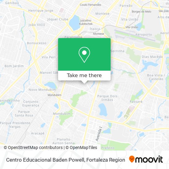 Centro Educacional Baden Powell map