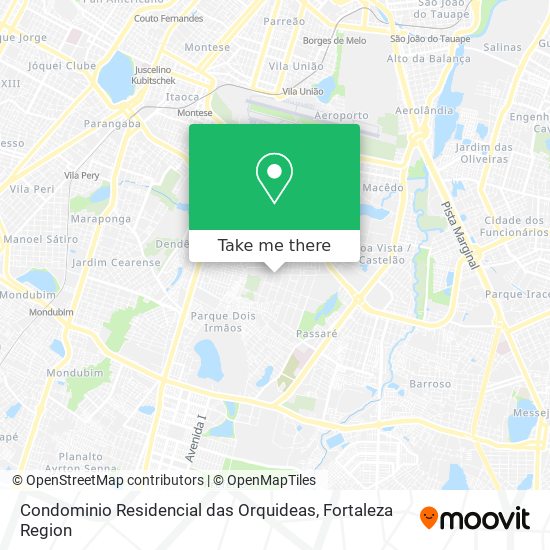 Condominio Residencial das Orquideas map