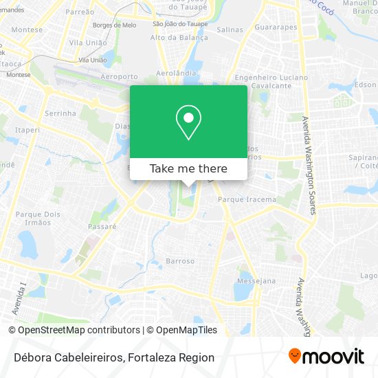 Débora Cabeleireiros map