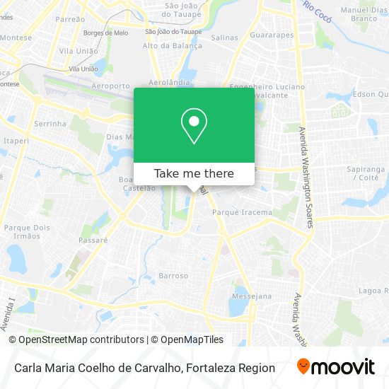 Carla Maria Coelho de Carvalho map