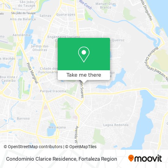 Condominio Clarice Residence map