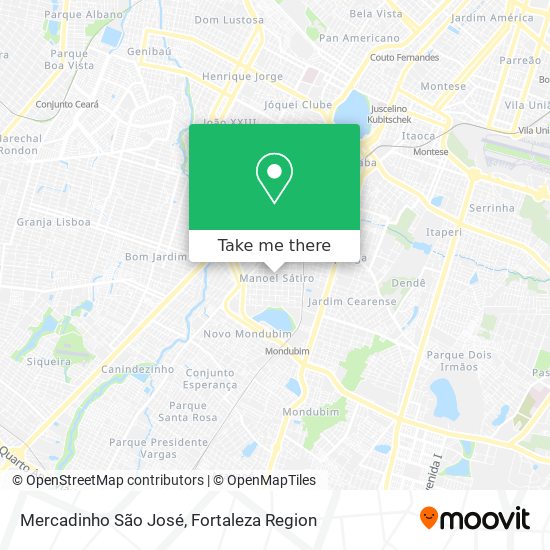 Mercadinho São José map