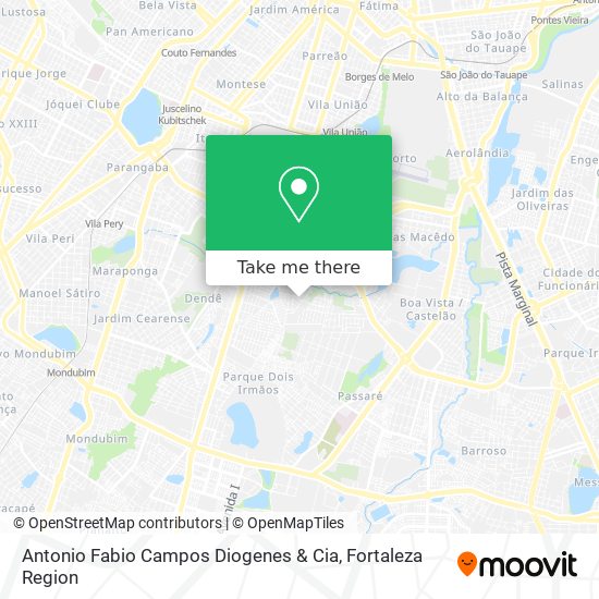 Antonio Fabio Campos Diogenes & Cia map