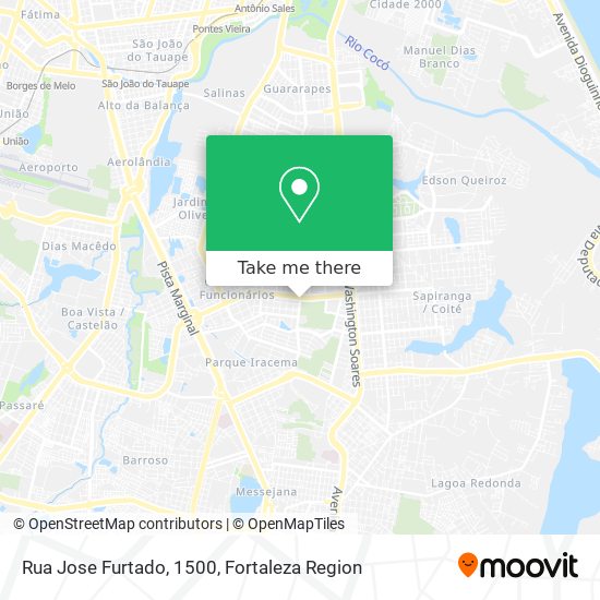 Rua Jose Furtado, 1500 map