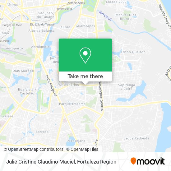 Juliê Cristine Claudino Maciel map