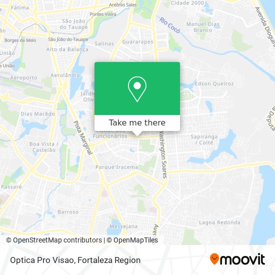 Optica Pro Visao map