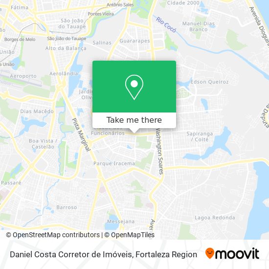 Daniel Costa Corretor de Imóveis map
