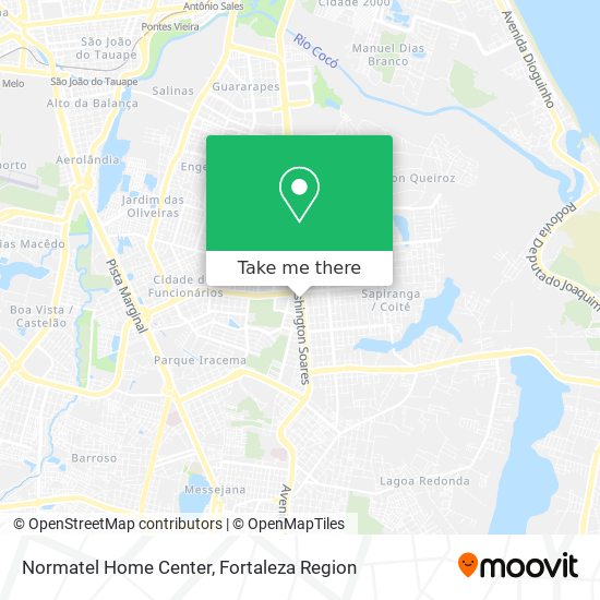 Mapa Normatel Home Center