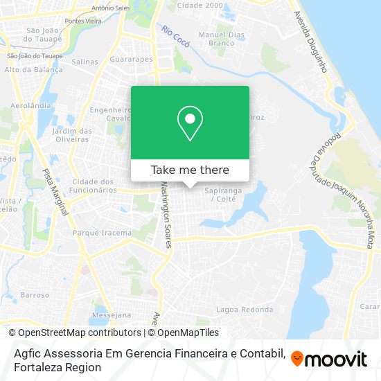 Agfic Assessoria Em Gerencia Financeira e Contabil map