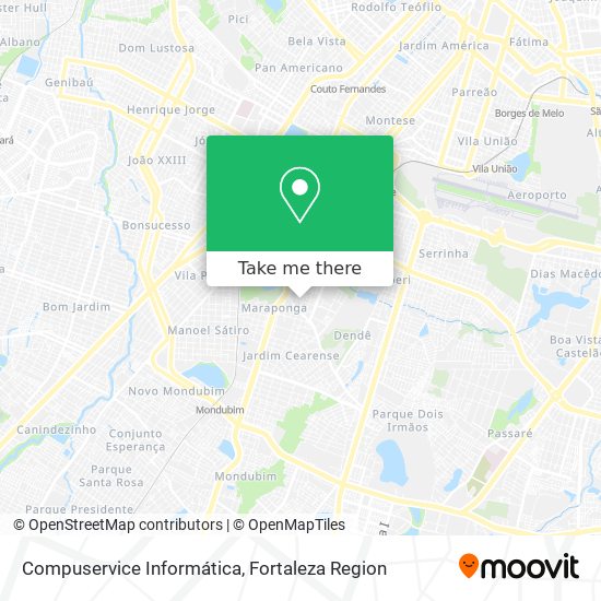 Compuservice Informática map