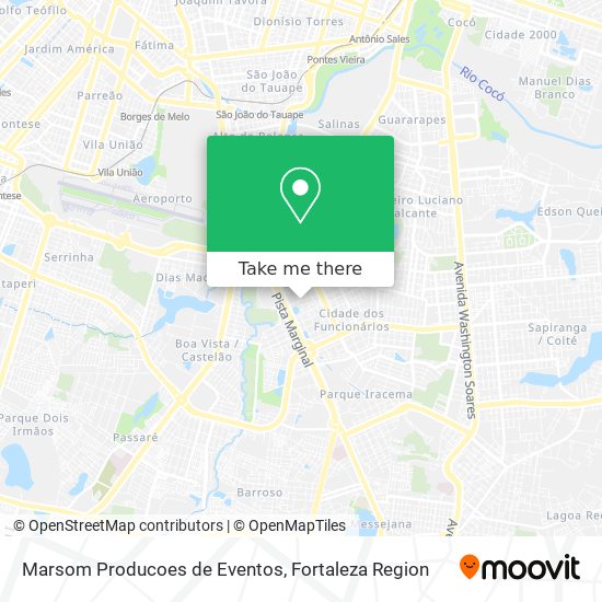 Marsom Producoes de Eventos map