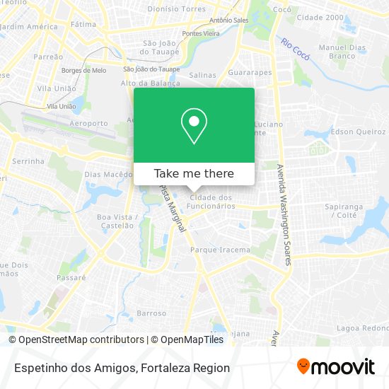 Espetinho dos Amigos map