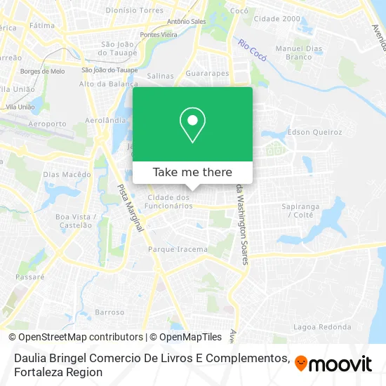 Daulia Bringel Comercio De Livros E Complementos map