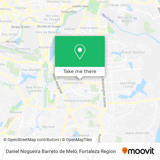 Daniel Nogueira Barreto de Meló map