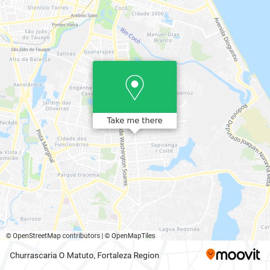 Churrascaria O Matuto map