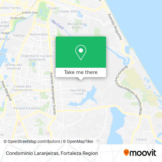 Condominio Laranjeiras map