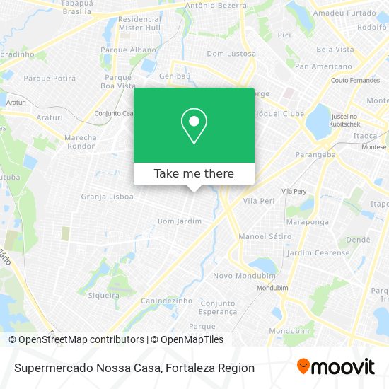 Supermercado Nossa Casa map