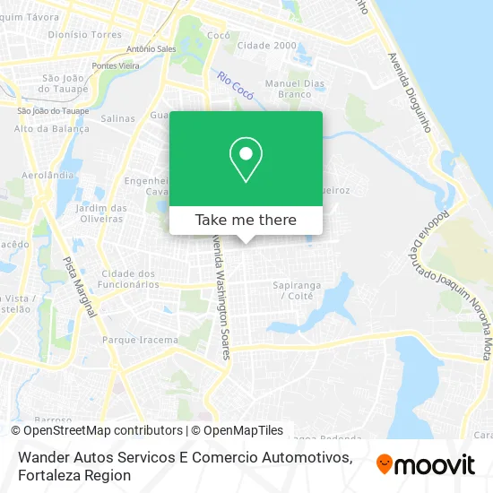 Wander Autos Servicos E Comercio Automotivos map