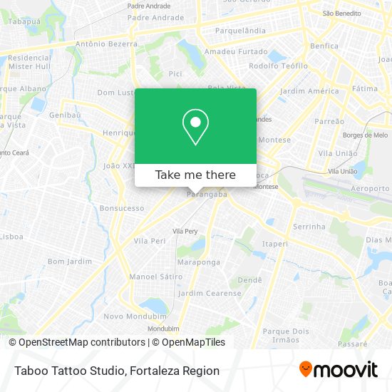 Taboo Tattoo Studio map