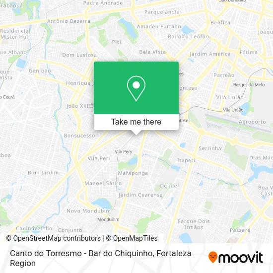 Canto do Torresmo - Bar do Chiquinho map