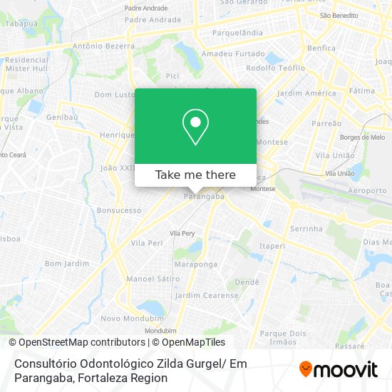 Consultório Odontológico Zilda Gurgel/ Em Parangaba map