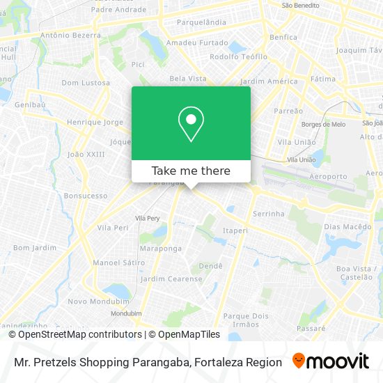 Mr. Pretzels Shopping Parangaba map