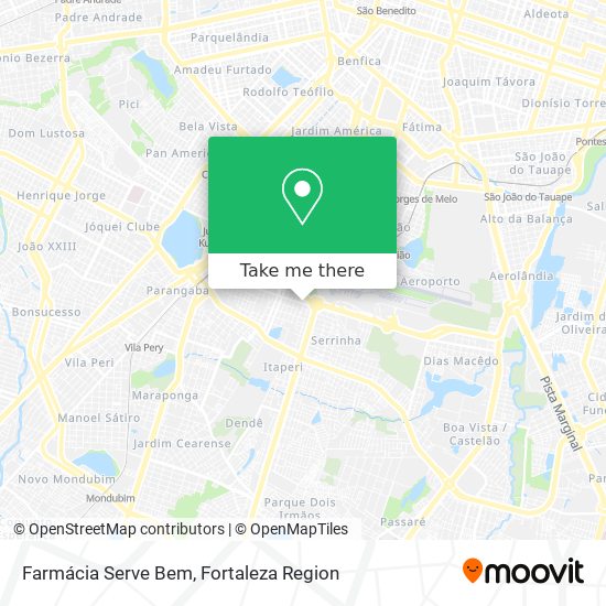 Farmácia Serve Bem map